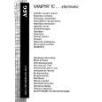 AEG VAMPYRTCTURBO Owner's Manual