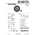 SONY XS-HA1724 Service Manual