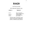 SONY R4420 Owner's Manual