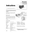 PANASONIC AWLZ17MD9 Owner's Manual