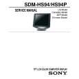 SONY SDMHS94 Service Manual