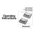 PANASONIC AWRP301 Owner's Manual