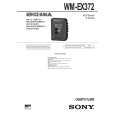 SONY WMEX372 Service Manual