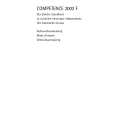 AEG COMPETENCE 2002F-EW Owner's Manual