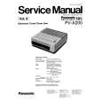 PANASONIC PVA200 Service Manual