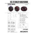 SONY XSS1300 Service Manual