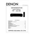 DENON DCD-960 Service Manual