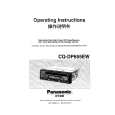 PANASONIC CQDP655EW Owner's Manual