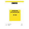 ZANUSSI DE6540 Owner's Manual
