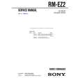 SONY RMEZ2 Service Manual