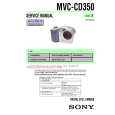 SONY MVCCD350 Service Manual