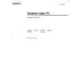 SONY KV-32S66 Owner's Manual