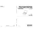 SONY PCGF340 Service Manual