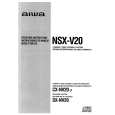 AIWA NSXV20 Owner's Manual