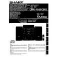 SHARP CPR500 Owner's Manual