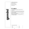GEMINI PT-1000II Owner's Manual