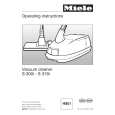 MIELE S318 Owner's Manual