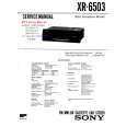 SONY XR6503 Service Manual