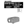 SHARP XV-310P Owner's Manual