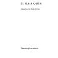 AEG 611 K Owner's Manual