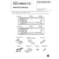 KENWOOD KDCM6021 Service Manual