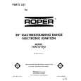WHIRLPOOL FGP215VW3 Parts Catalog