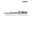 KAWAI R50E Owner's Manual