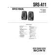SONY SRS-A11 Service Manual
