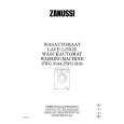 ZANUSSI ZWG3144 Owner's Manual