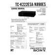 SONY TCK222ESA Service Manual