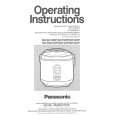 PANASONIC SRSH18RP Owner's Manual
