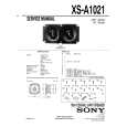SONY XSA1021 Service Manual