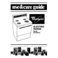 WHIRLPOOL RF3000XVN0 Owner's Manual