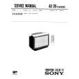 SONY KVA2943B Service Manual