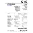SONY MZN10 Service Manual