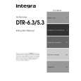 INTEGRA DTR5.3 Owner's Manual
