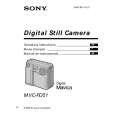 SONY MVC-FD51 Owner's Manual