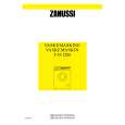 ZANUSSI FJS1286 Owner's Manual