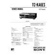 SONY TC-KA3ES Owner's Manual