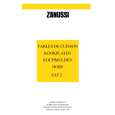 ZANUSSI ZAF2GX Owner's Manual