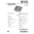 SONY MZE55 Service Manual