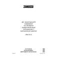 ZANUSSI ZRD23JCS Owner's Manual