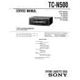 SONY TC-N500 Service Manual