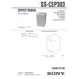 SONY SSCEP303 Service Manual