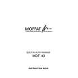 MOFFAT WDF40B Owner's Manual