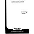 ARTHUR MARTIN ELECTROLUX AW614T Owner's Manual