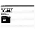 SONY TC-142 Owner's Manual