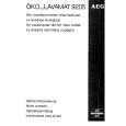 AEG LAV9205 Owner's Manual