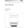 ZANUSSI ZCGHL50WN Owner's Manual