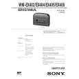 SONY WMEX402 Service Manual